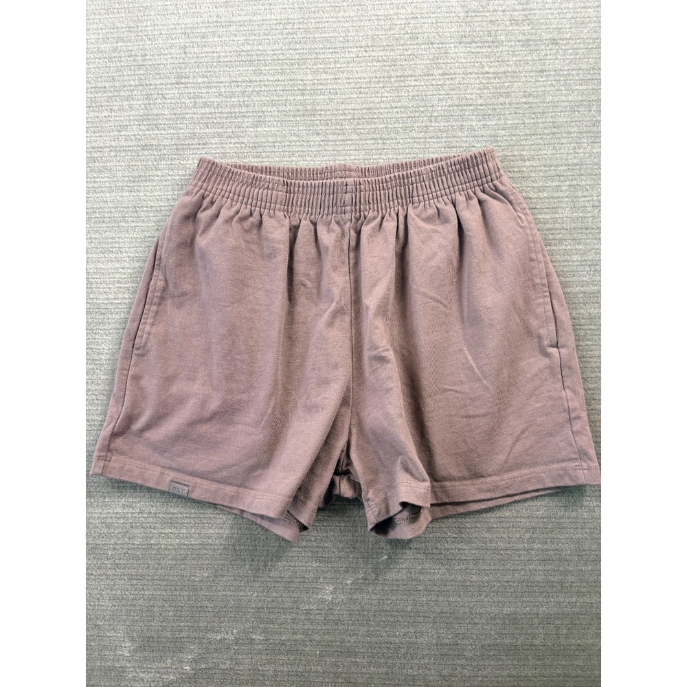Set Active Shorts Women S Taupe 3" Pockets High Rise Loose Atheltic Gym Running